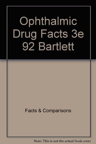 Ophthalmic Drug Facts, 1992