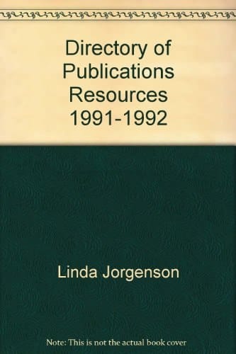 Directory of Publications Resources, 1991-1992