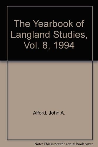 The Yearbook of Langland Studies
