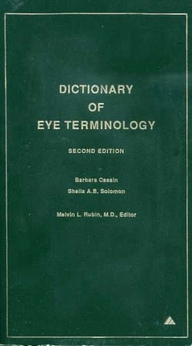 Dictionary of Eye Terminology
