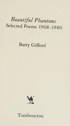 Beautiful Phantoms: Selected Poems, 1968-1980