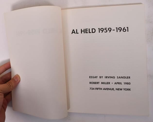 Al Held, 1959-1961