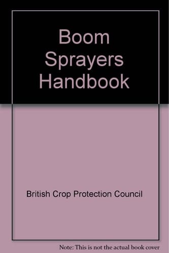 Boom Sprayers Handbook