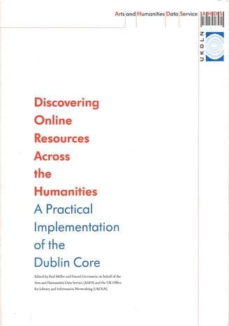 Discovering online resources across the humanities