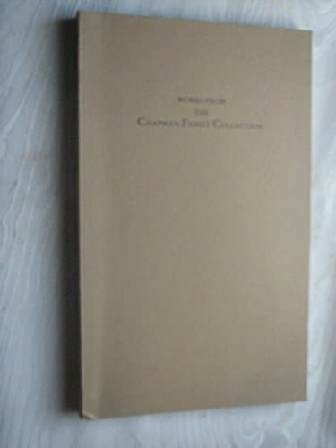 Works from the Chapman Family Collection