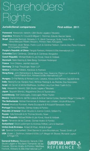 Shareholders' Rights Jurisdictional Comparisons