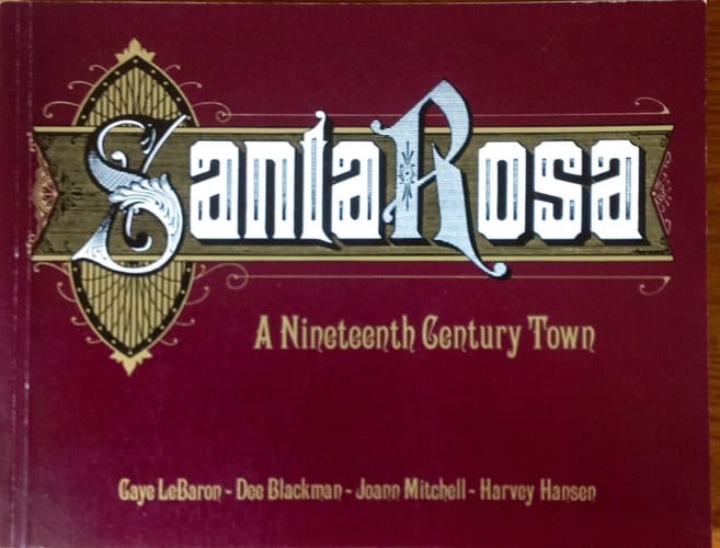 Santa Rosa A Nineteenth Century Town