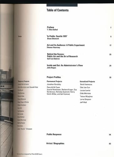 In Public: Seattle 1991