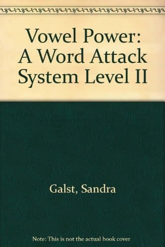 Vowel power a word attack system