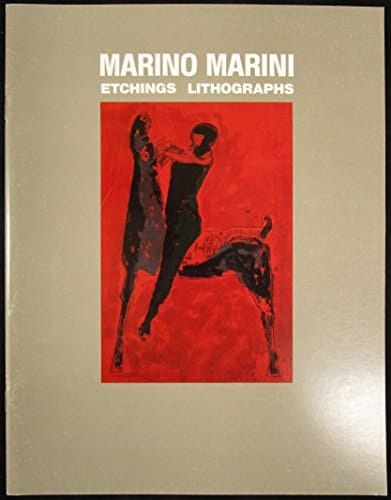Marino Marini Etchings Lithographs