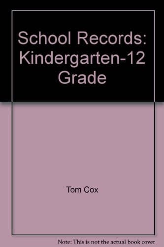 School Records Kindergarten-12 Grade