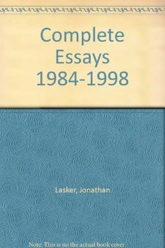 Complete Essays 1984-1998