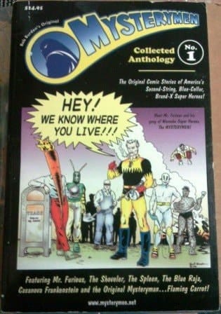 Bob Burden's original Mysterymen : collected anthology