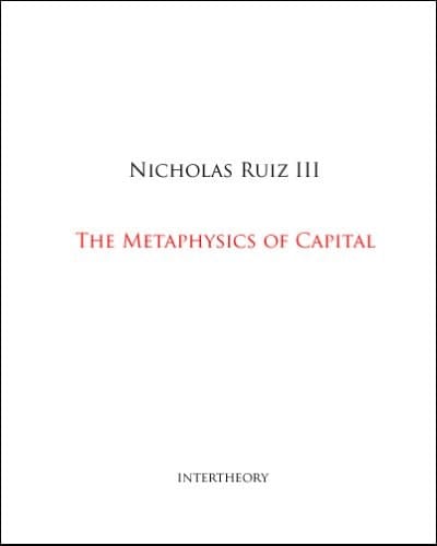 The Metaphysics of Capital
