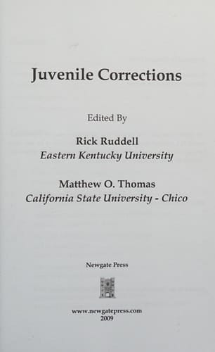 Juvenile Corrections