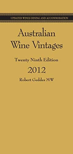 Australian Wine Vintages 2012