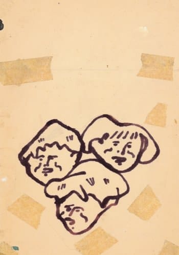 Donald Baechler: Early Drawings and Working Slides