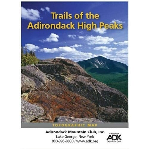 ADK High Peaks Adirondack Trail Map, 15th Edition, Revised 2020