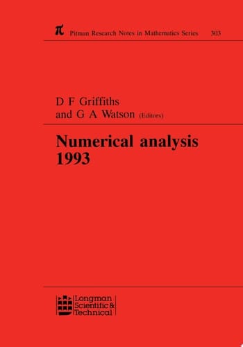 Numerical Analysis 1993