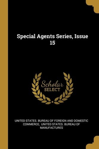 Special Agents Series, Issue 15