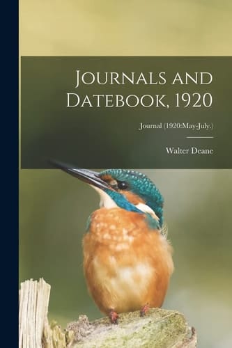 Journals and Datebook, 1920; Journal (1920 May-July.)