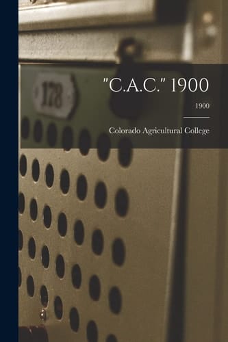 "C.A.C." 1900; 1900