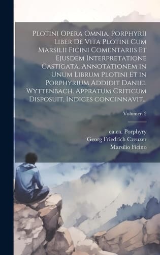 Plotini opera omnia. Porphyrii liber de vita Plotini cum Marsilii Ficini comentariis et ejusdem interpretatione castigata. Annotationem in unum librum