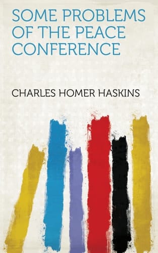 Some Problems of the Peace Conference