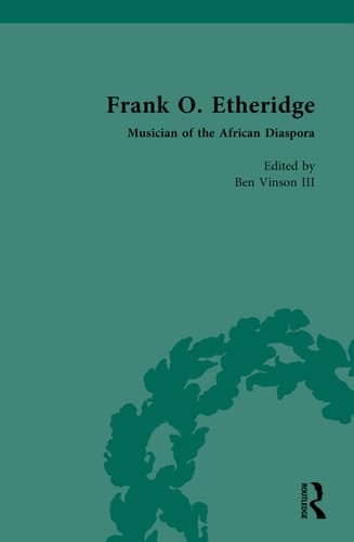 Frank O. Etheridge Musician of the African Diaspora