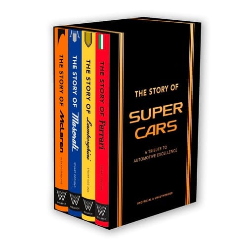 The Story of Supercars A Tribute to Four Automotive Icons