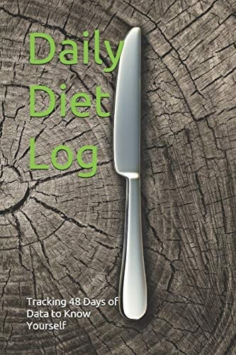 Daily Diet Log Tracking 48 Days of Data to Know Yourself