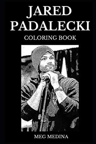 Jared Padalecki Coloring Book Legendary Sam from Supernatural and Famous Gilmore Girls Star, Hot Model and Sex Symbol Inspired Adult Coloring Book