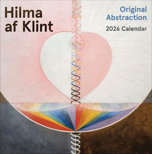 Wall Calendar 2026, Hilma af Klint: Original Abstraction Art, 12 Months, Large Grid Design Featuring 12 Artworks
