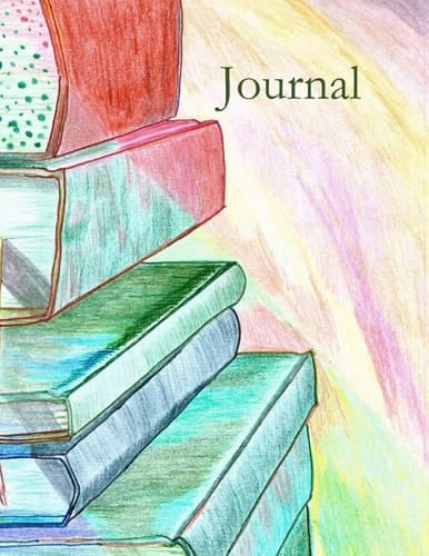 Journal 8. 5x11 . Total 120 Pages. Narrow Ruled with 1 Margins and Page #s Centered and Placed at Bottom of Page