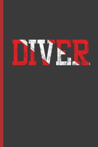 Diver For All Divers Scuba Diving Notebooks Gift (6x9) Lined Notebook