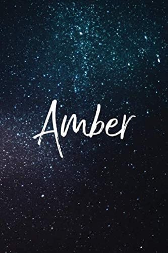 Amber: Personalized Name Journal Writing Notebook For Girls and Women