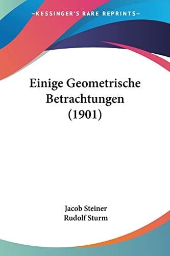 Einige Geometrische Betrachtungen (1901)
