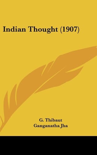 Indian Thought (1907)