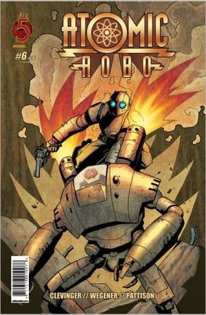 Atomic Robo #6 (nook Comics With Zoom View)