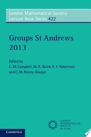 Groups St Andrews 2013