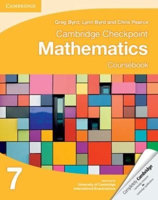 Cambridge Checkpoint Mathematics Coursebook 7
            
                Cambridge International Examinations