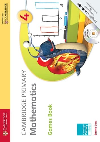 Cambridge Primary Mathematics Stage 4 Games Book with CD-ROM