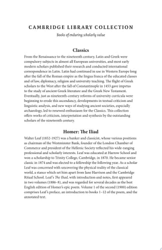 Homer, the Iliad
