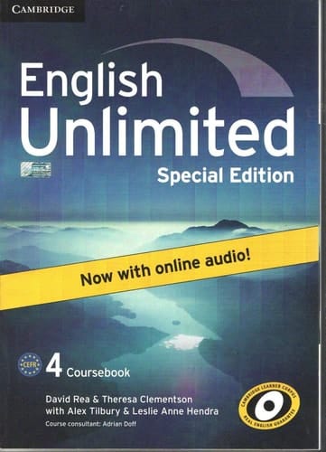 English Unlimited Level 4 Coursebook with Online Audio Special Edition Saudi Ksa Edition