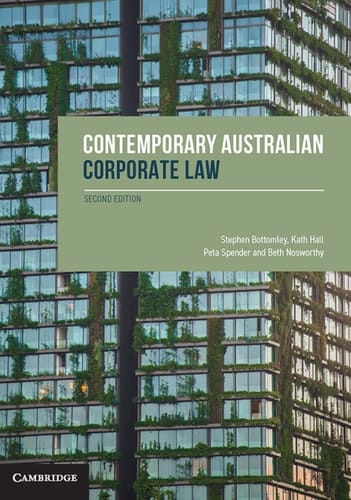 Contemporary Australian Corporate Law