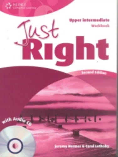 Just Right - Upper Intermediate Workbook with Audio CD (no Key) - CEF B2 2nd Ed