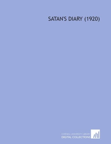 Satan's Diary (1920)
