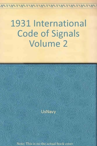 1931 International Code of Signals Volume 2
