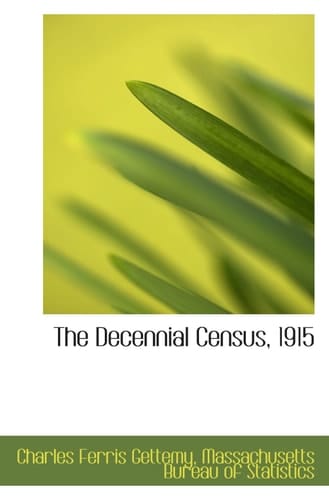The Decennial Census, 1915