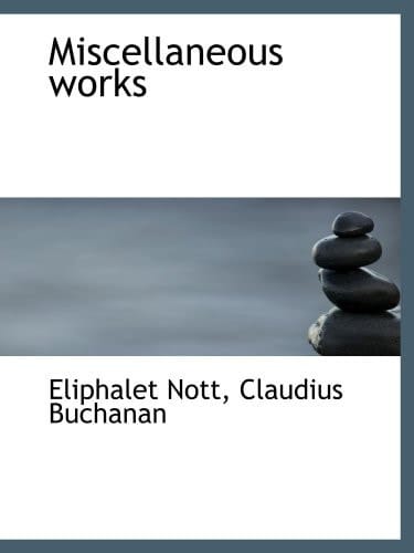 Miscellaneous works